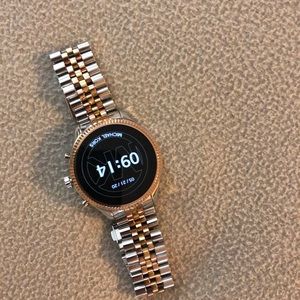 Michael kors Lexington smart watch tri tone